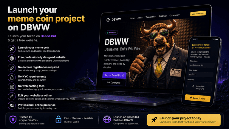 Delusional Bulls Will Win $DBWW logo